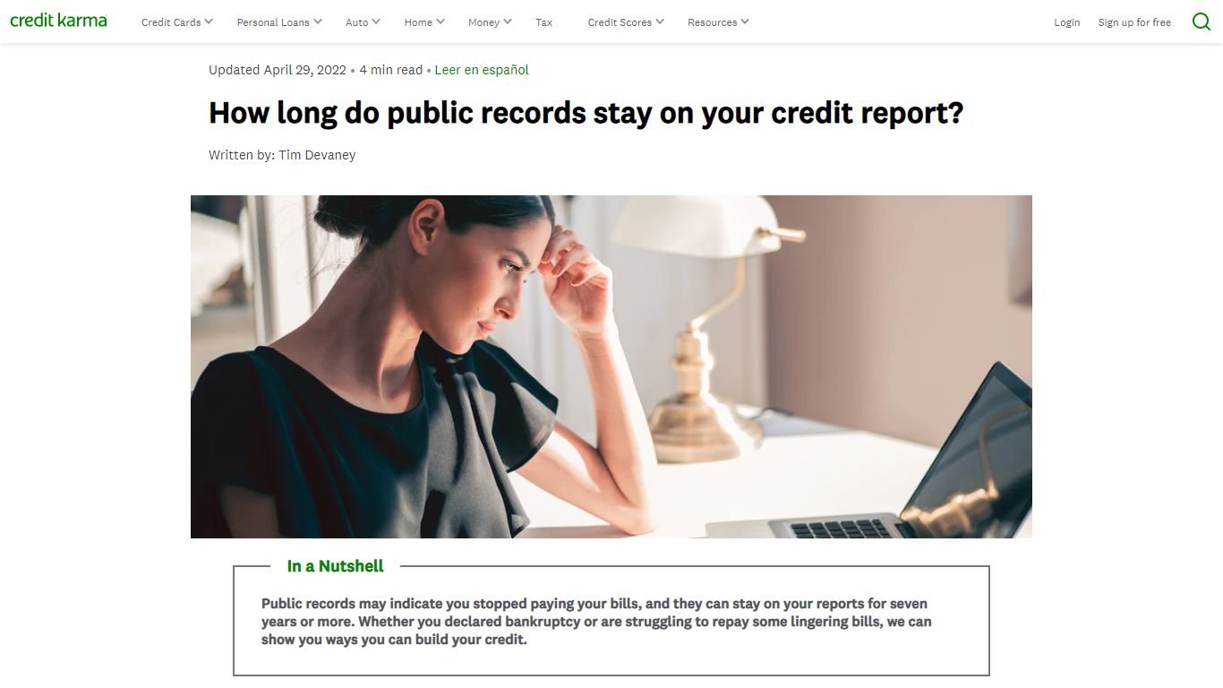 How Long Do Public Records Stay on Your Credit Report ...